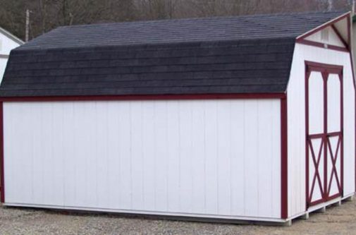 Gambrel Storage Shed by Yoder Building Company