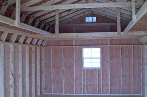 Gambrel Storage Shed by Yoder Building Company